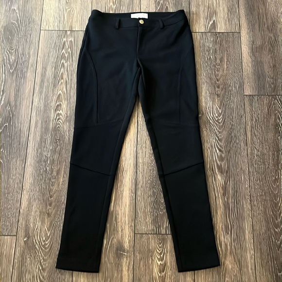 Michael Kors Black Leggings Womens Size 2 Stretch Pants - Picture 1 of 11